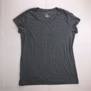 No Boundaries Gray Fitted Short Sleeve T-Shirt